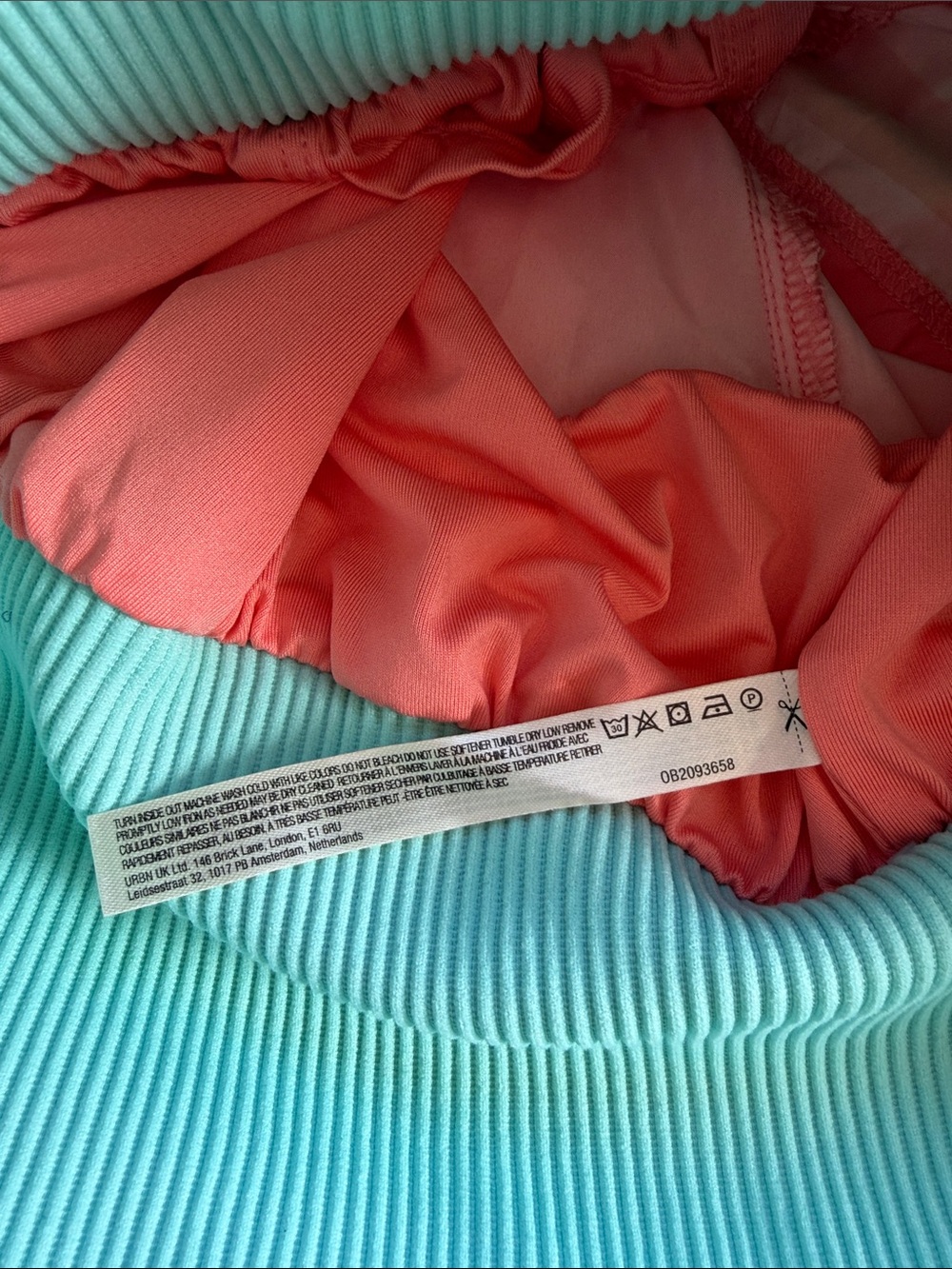 FP Movement Carpe Diem Shorts Ombré High Rise Waist Size Large Free People - Picture 9 of 10